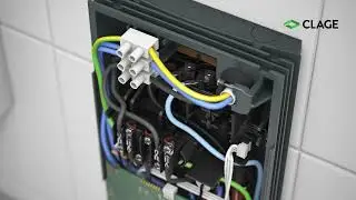Водонагреватель проточный Clage CEX 9 Plus, мощность 6.6-8.8 кВт, однофазный, с нижним подключением