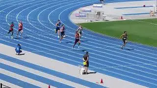 Ht2. 200m U18 Men, Australian All Schools Championships, QSAC 7 December 2024