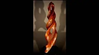 Claro Walnut Sculpture by David Dolan