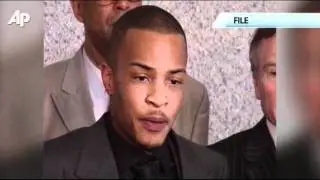 T.I. Arrives at Halfway House With Entourage