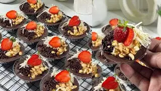 NEWEST, NO ONE HAS MADE IT YET‼️ CHOCOLATE PIE PUDDING WITH VARIOUS TOPPINGS, 2025 SELLING IDEA