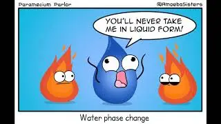 Water Absorbs energy