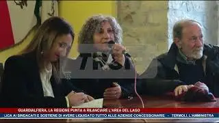 Guardialfiera, la Regione punta a rilanciare l'area del lago TG NEWS MOLISE DEL 25-01-26 - TRSP -