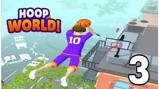 Hoop World(Tapped LTD) - Gameplay Walkthrough Part 3 All Levels 23-40 Levels (Android, iOS)
