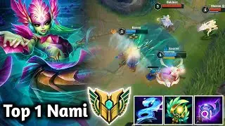 Wild Rift - Top 1 NAMI MVP Support Lane Gameplay