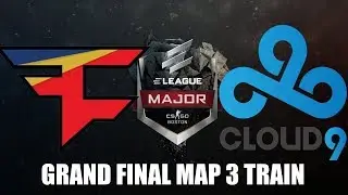 ELEAGUE CSGO INVITATIONAL 2019 CLOUD9 VS FAZE | TRAIN | MAP 3 | CSGO 2019