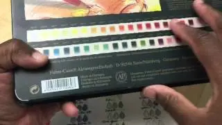Quick Tip: Make a color chart! Polychromos Color chart!