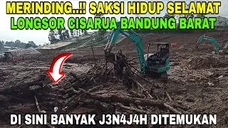 MERINDING..!! SAksi Hidup Selamat Dari Bencana Longsor Ds.Pasirlangu Cisarua Bandung bar.....