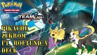 PTCGO - PikaRom Ft. Boltund V Deck Gameplay #10