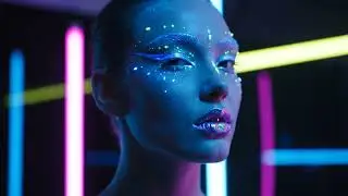 Can YOU pull off this futuristic AI makeup look? Futuristic AI Makeup
