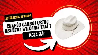 Chap&eacute;u Cauboi USTRC Resistol Wildfire Tam 7 RSWIFI-30429670