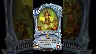 New diamond legendary Eonar the Life -Binder card animation