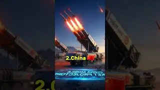 Top 5 Countries With the Most Powerful Mobile Rocket Projectors. #military #army #top #shorts #top5
