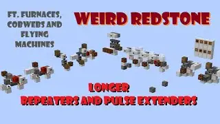 Longer Delays and Pulse Extenders - Weird Redstone