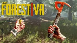 Я ПОТЕРЯЛСЯ В ЛЕСУ :( Упав с небес на самолете. The Forest VR!