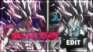Skull Edit Tutorial ☠️✅️ || Like - @Op_Editz007💀🔥 || Alight Motion / Tutorial #anime #edit #tutorial