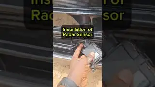 Installation and mounting of Radar Sensor for Honda Accord