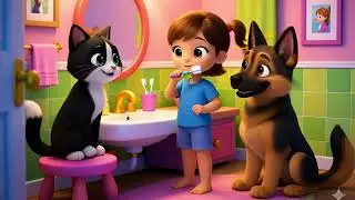 Brush Your Teeth Song | Healthy Habits for Kids | Lily, Milo & Max