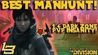 Best Manhunt of All Time! (The Division) 55+ Kills?!