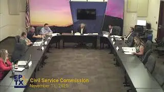 Civil Service Commission - 11/13/2025