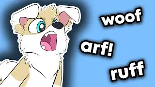 aww the dog lost his voice