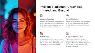 Electromagnetic Radiation| Creative Presentation slides| LoveScience| School, College Seminar