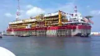 TOTAL AKPO FPSO Project sailaway