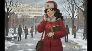 (Sara's Daily Routine in Moscow: Friendly Conversation in Russian | Student Life at RUDN University)