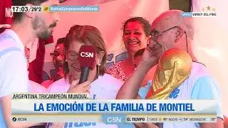 La FAMILIA de GONZALO MONTIEL habló tras LA CONSAGRACIÓN de la SELECCIÓN