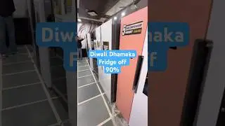 Fridge 90% off Diwali offers #trendingvideo