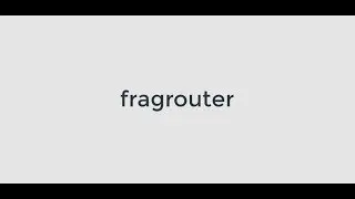 Fragrouter :: Kali Linux :: Reconnaissance Phase!