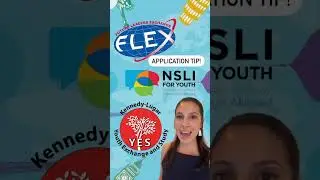 🌏 Study Abroad FOR FREE: FLEX Abroad (Future Leaders Exchange Abroad Program) #shorts