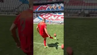 Harry KANE Takes the ​⁠@NFL Football Challenge! 👏🏈