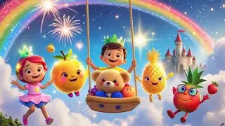 🌈Magical Fruit Fair Song | जादुई फलों का मेला गीत 🎵 Kids Cartoon Video