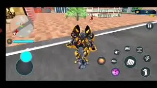 Bumblebee Multiple Transformation Jet Robot Car Game 2021 - Android Gameplay