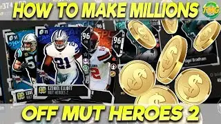 HOW TO MAKE MILLIONS OFF THE MUT HEROES TWO PROMO! FREE 96 OVERALL! | MADDEN 18 ULTIMATE TEAM