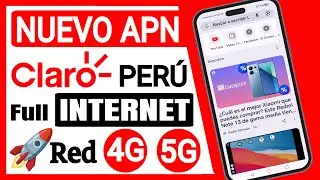 Configura tu APN INTERNET 4G 5G de CLARO PER&Uacute; 2026 📶