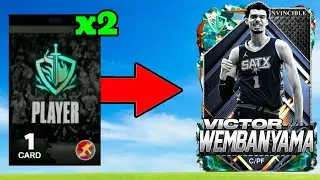 I OPENED *2* GUARANTEED INVINCIBLE PACKS... NBA 2K25 MYTEAM!