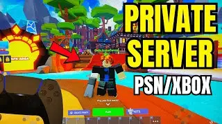 How to Create and Join a Private Server in Roblox BedWars on Console (PS4, PS5, Xbox)