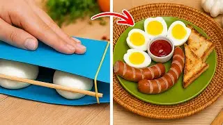 Heben Sie Ihr Frühstück mit diesen ERSTAUNLICHEN Eier-Hacks für Ostern auf ein neues Niveau!