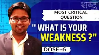 How to tell your weakness During Job Interview