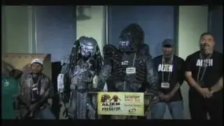 Alien vs Predator: Press Conference (Space Channel / Kropserkel.com)