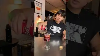 Red Wine and Coke?! #wine #cocktails #bartender #bartending #mixology #barchemistry