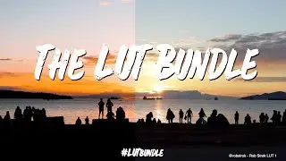 The LUT Bundle...The ONLY LUTs you'll ever need. Ever.