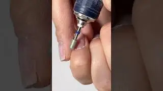 How to remove dead skins with electric nail files? #nails #manicure
