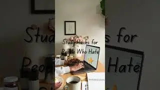 Hate studying? 😩 Try these hacks & score better without burning out 💌 #studyhacks #productivity