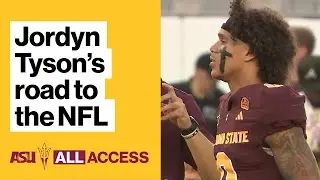 ASU All Access: Jordyn Tyson reflects on his time at ASU as he prepares for life in the NFL