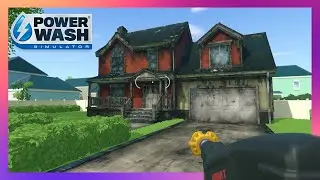 POWER WASH SIMULATOR - CLEAN THE DETACHED HOUSE | SINGLE PLAYER WALKTHROUGH (No Commentary)