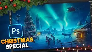Making a Chrismast Special Artwork | In Photoshop