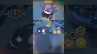wait...what...how? | Gengar Steal Zapdos in surprising way | Pokemon unite #pokemon #gengar #shorts